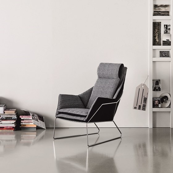 New York Bergère Saba Italia bijzetzetel Italiaanse design zetels Zetelboetiek